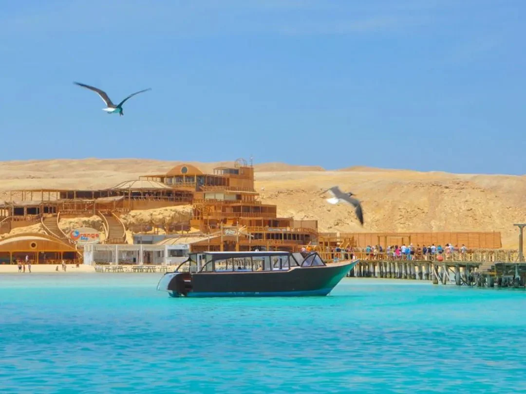 Orange Bay Insel Hurghada Schnorcheln Ausflug