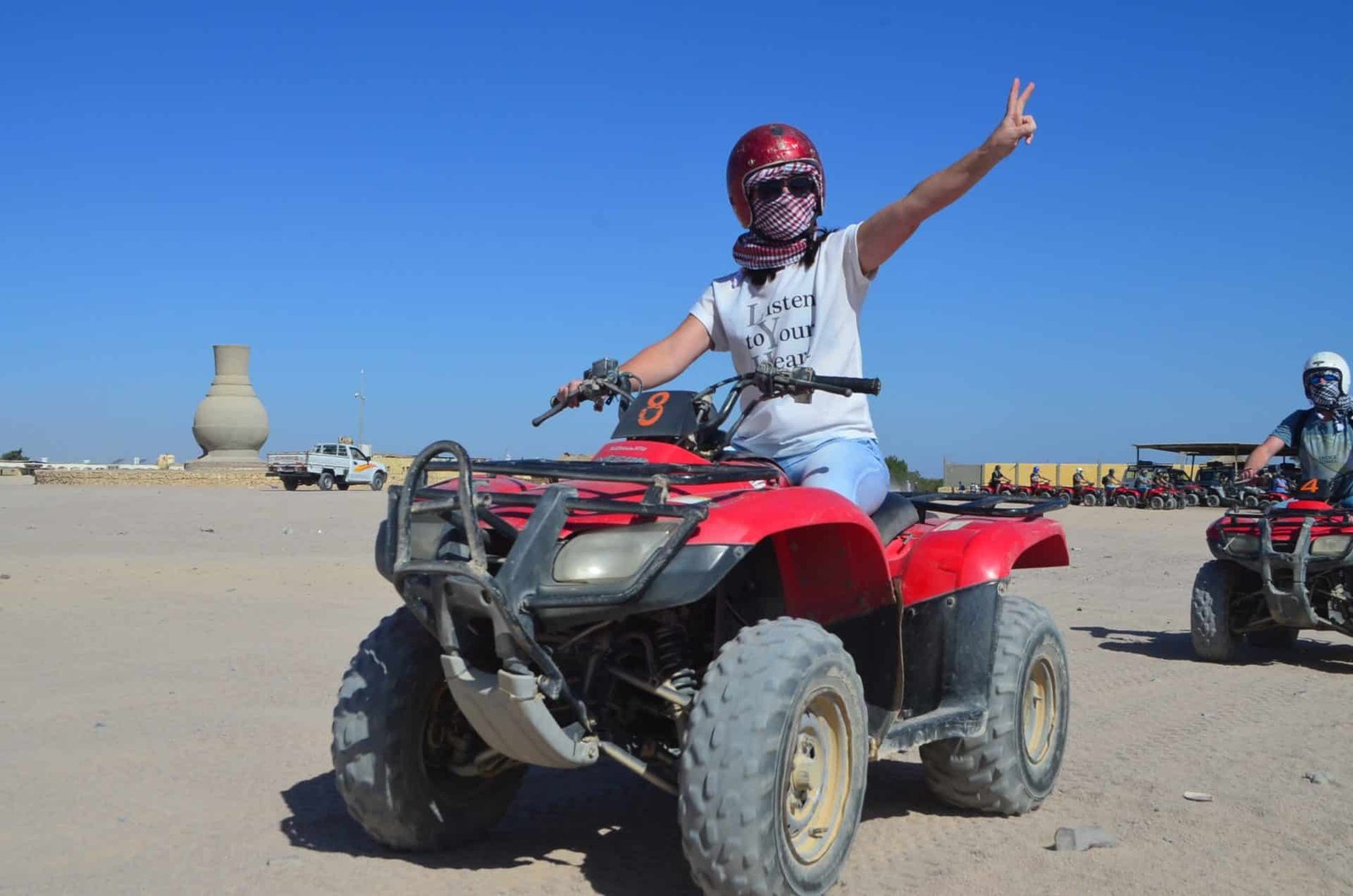 3 Stunden Quad Tour Hurghada