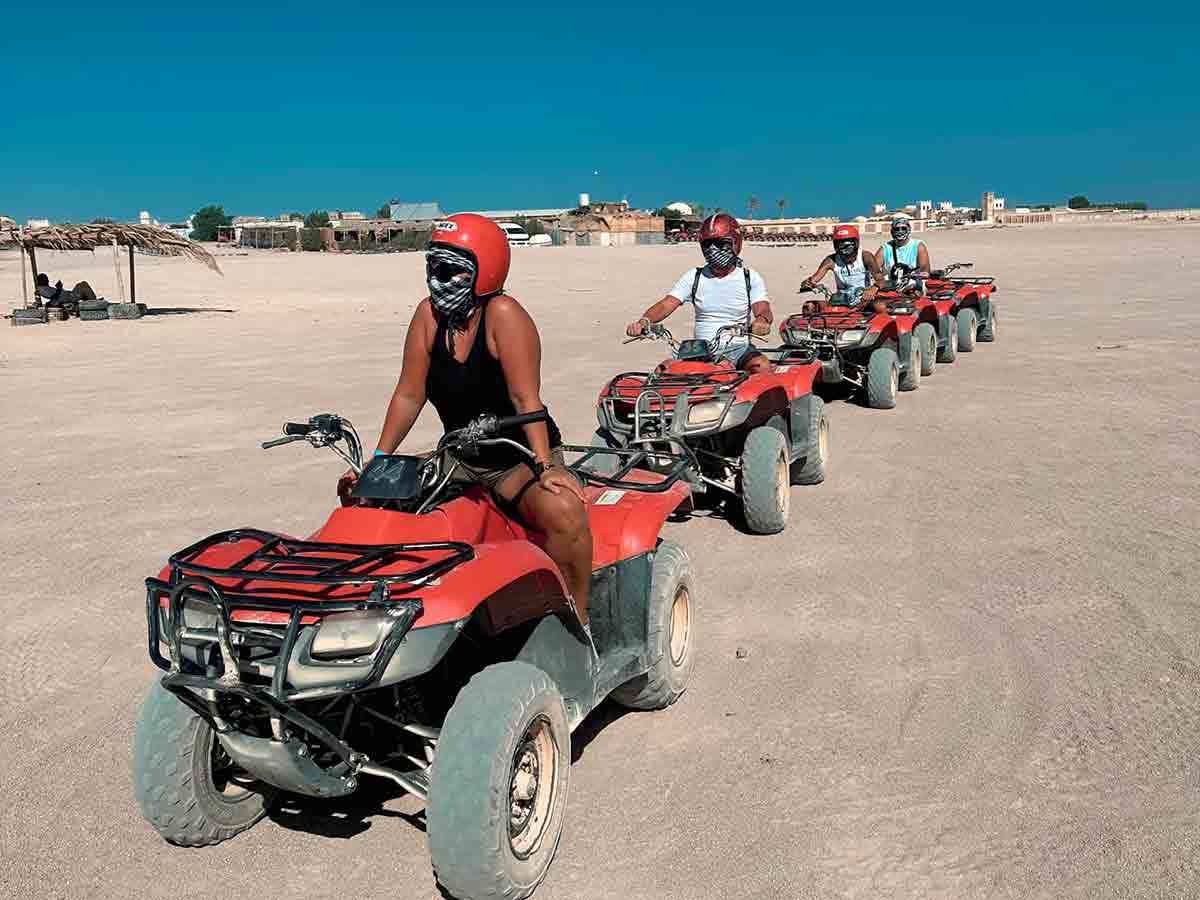 Quad Tour Makadi Bay: Wüste und Meer