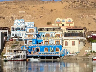 Nilinseln und Feluken in Aswan