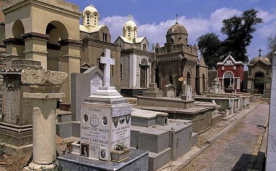 Historische Mauern und Kirchen im Koptischen Viertel von Alt-Kairo