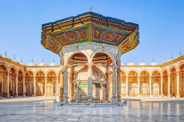 Die Alabaster-Moschee über Kairo